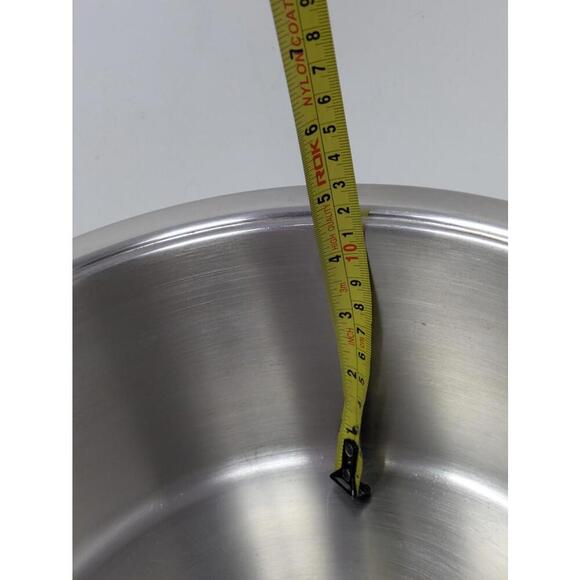 AMC 11" 5Qt Stock Pot/ Sauce Pot With Thermo Temperature Lid-7057 - Picture 5 of 9